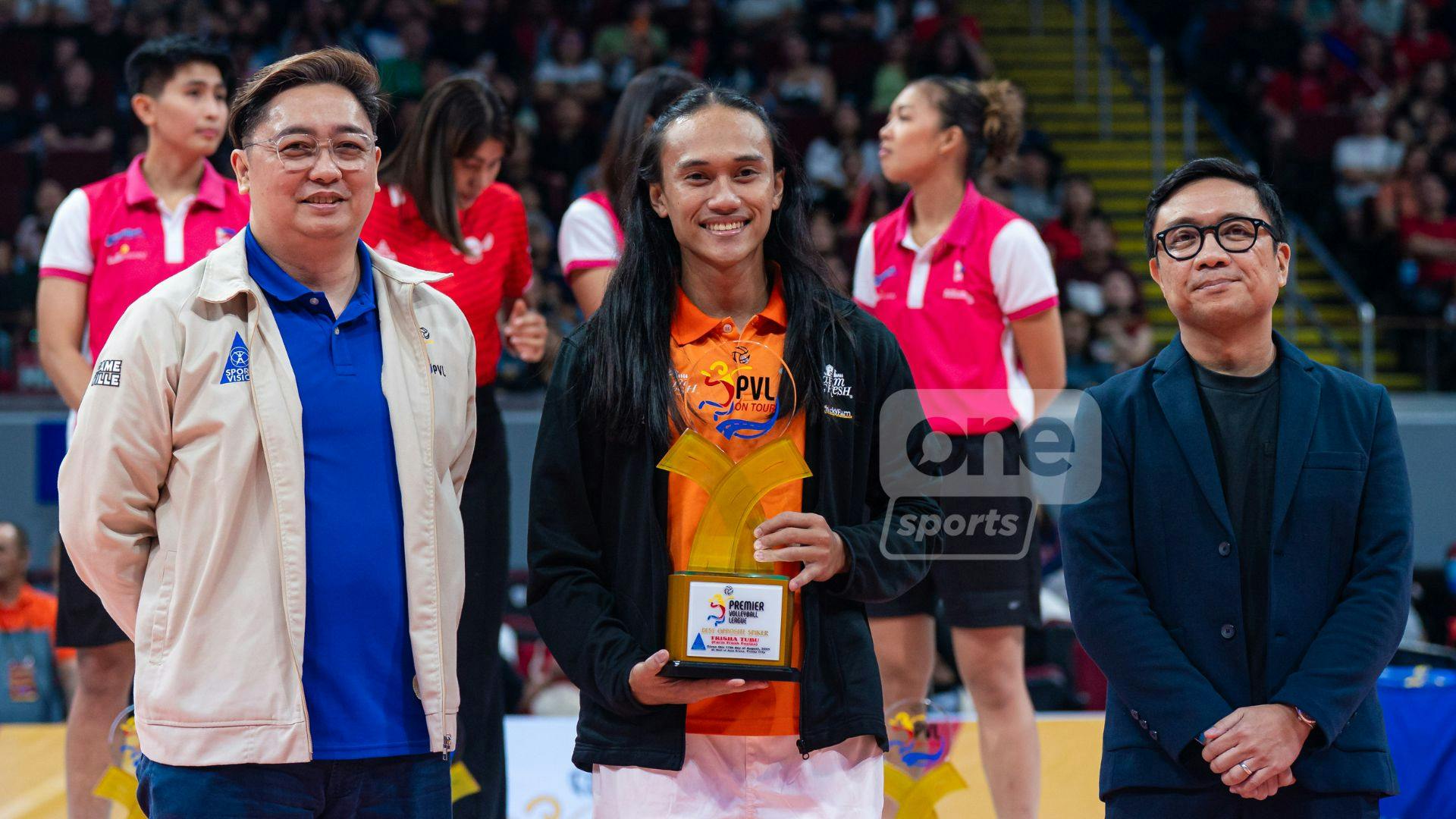 Trisha Tubu embraces growth after bagging Best Opposite Hitter award in PVL on Tour